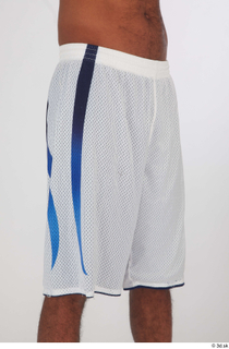 Tiago basketball clothing dressed sports thigh white shorts 0008.jpg